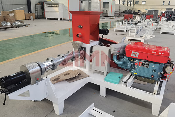 Design and production of a fish feed pelletizing machine: 